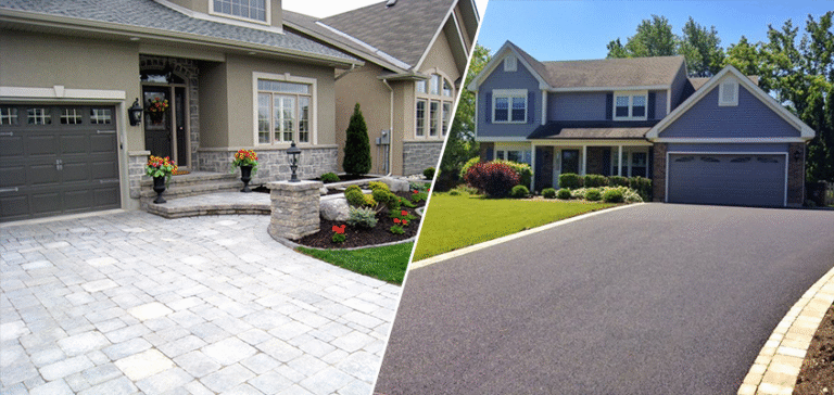 Read more about the article Asphalt Versus Interlock Driveways – Which Option Is Better?